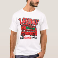 London-doppelstöckiger Bus durch Mudge Studios