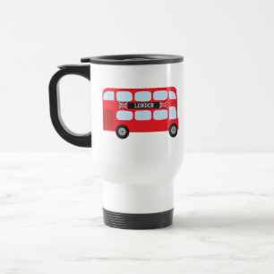 London-doppelstöckiger Bus Reisebecher