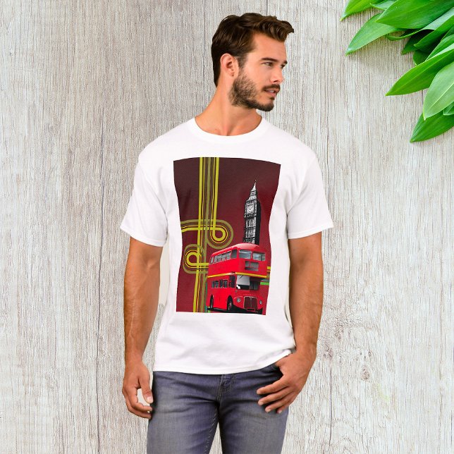 London Double Decker Bus T - Shirt (Von Creator hochgeladen)