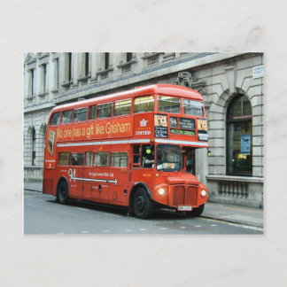 London Doubledecker Bus Postkarte