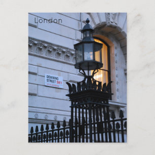London - Downing Street Feiertagspostkarte