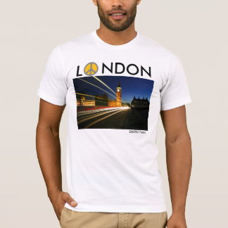 London, e-Frieden, L, NDON, Electified Frieden T-Shirt