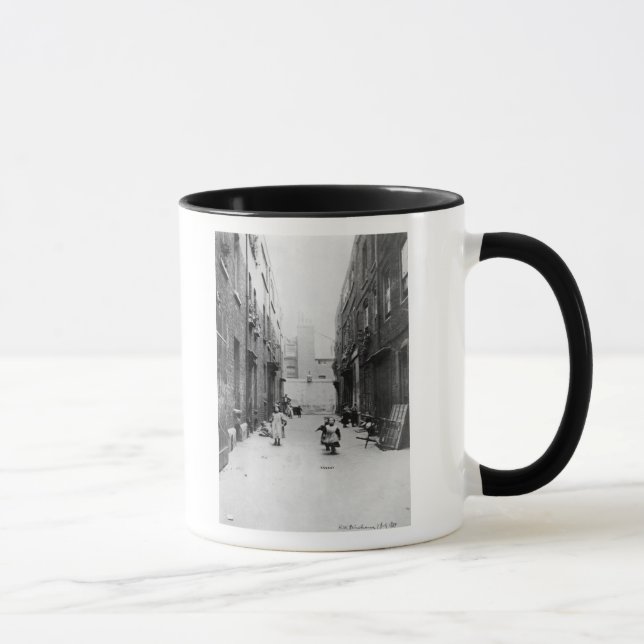 London-Elendsviertel, 1899 Tasse (Rechts)