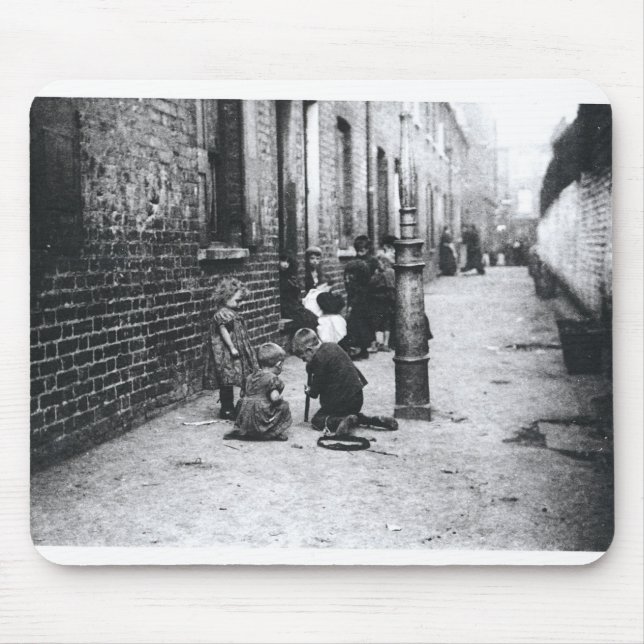 London-Elendsviertel Mousepad (Vorne)