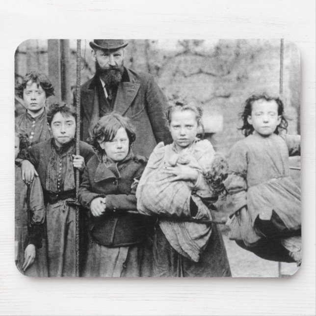 London-Elendsviertel Mousepad (Vorne)