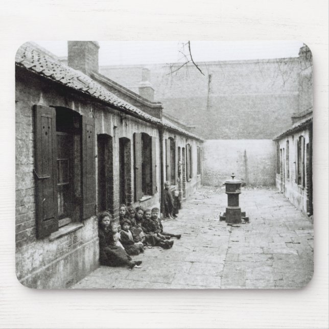 London-Elendsviertel Mousepad (Vorne)