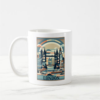 London England Art Deco Kaffeetasse