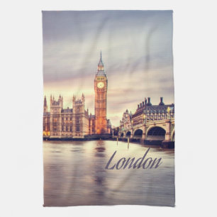 London England Big Ben Geschirrtuch