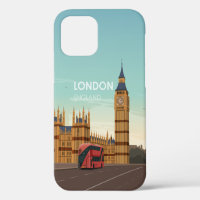 London England Big Ben Vintage Reise Case-Mate iP