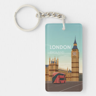 London England Big Ben Vintage Travel Schlüsselanh Schlüsselanhänger