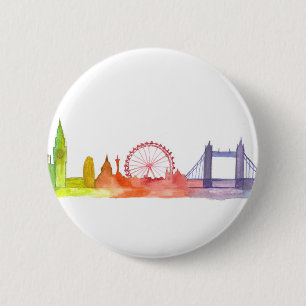 London England Button