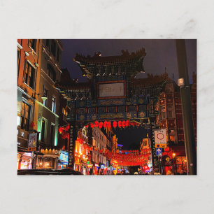 London, England Chinatown #1 Postcard Postkarte