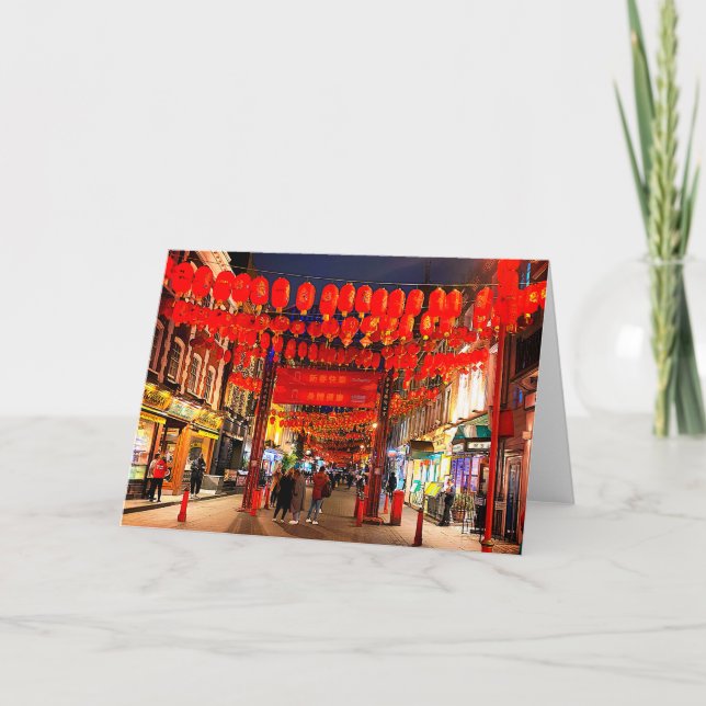 London, England Chinatown #2 Card Karte (Vorderseite)