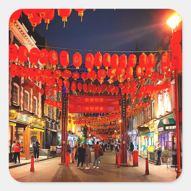 London, England Chinatown #2 Stickers (Vorderseite)