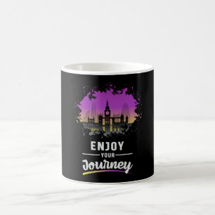 London England City Cityscape Skyline Funny Gesche Kaffeetasse