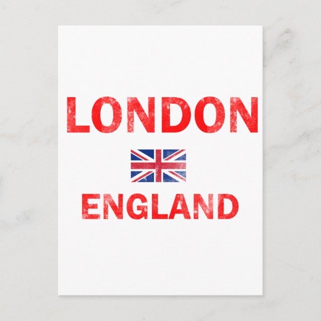 London England Designs Postkarte (Vorderseite)