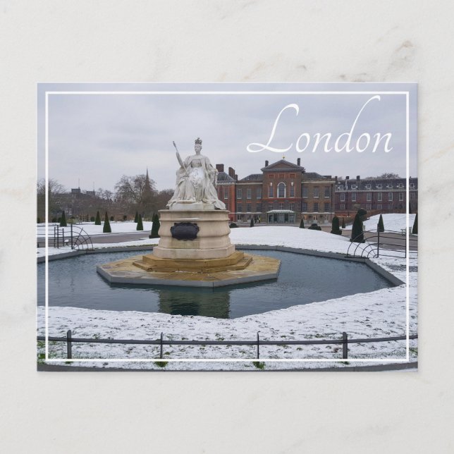 London England Great Britain Architecture Winter Postkarte (Vorderseite)