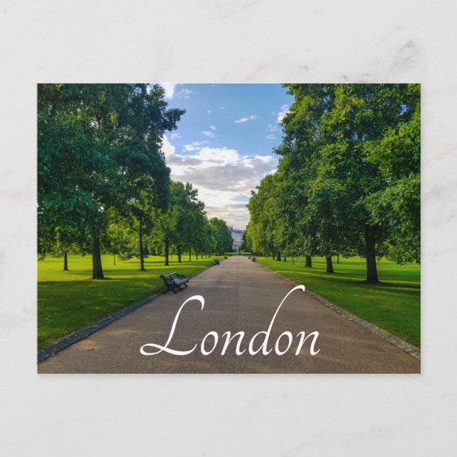 London England Great Britain Nature Hyde Park Postkarte (Vorderseite)