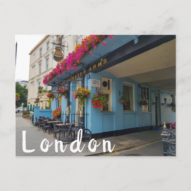 London England Great Britain Pub Architecture Postkarte (Vorderseite)