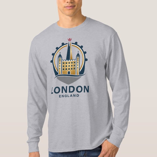 London England Great Britain T-Shirt (Vorderseite)
