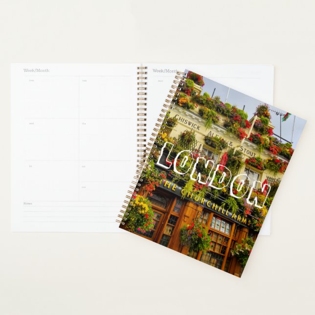 London England Großbritannien Churchill Arms Planer (Anzeige)