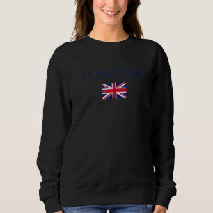 London, England, Großbritannien, Flagge Sweatshirt