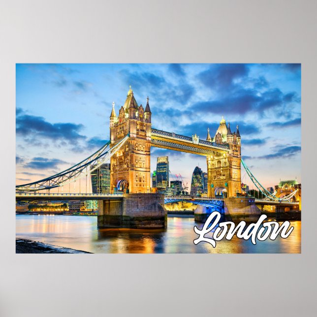 London, England, Großbritannien Poster (Vorne)