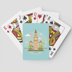 London England Großbritannien Spielkarten