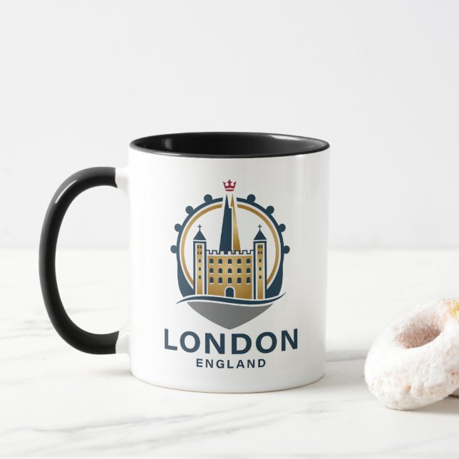 London England Großbritannien Tasse (Mit Donut)