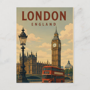 London England Historische Sehenswürdigkeiten Flus Postkarte