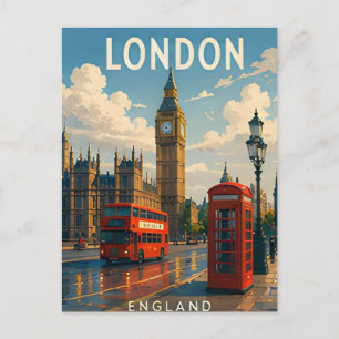 London England Königliche Sehenswürdigkeiten Thems Postkarte