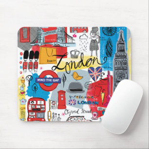London, England Mousepad