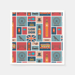 London, England, Napkins Serviette