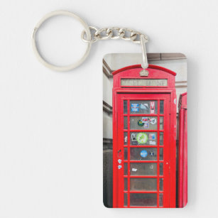London England Phone Box Foto Schlüsselanhänger