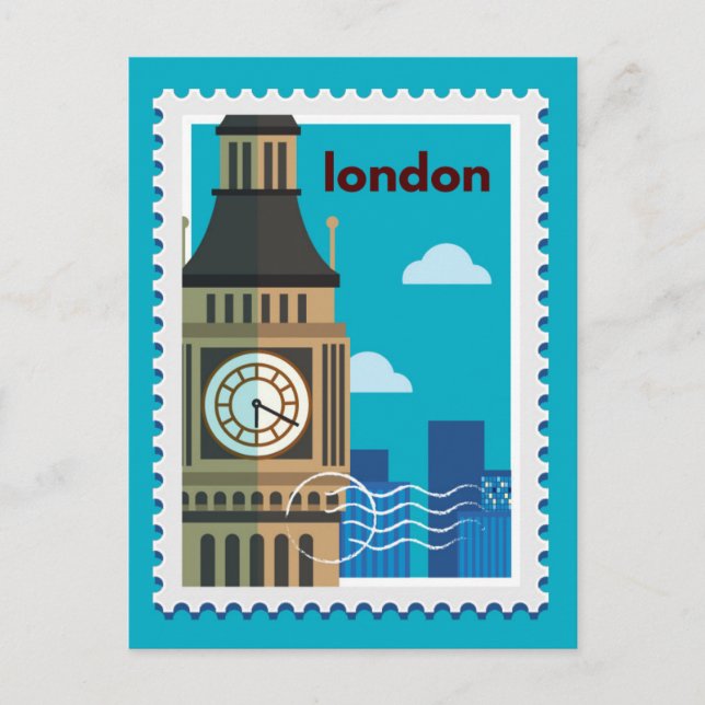 London England Postkarte (Vorderseite)