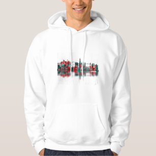 London England Skyline Hoodie