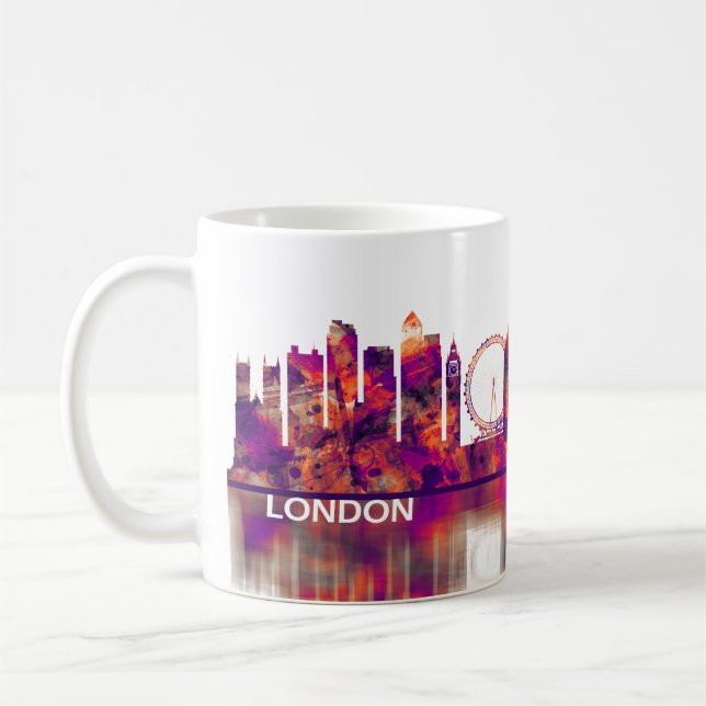 London England Skyline Kaffeetasse (Links)