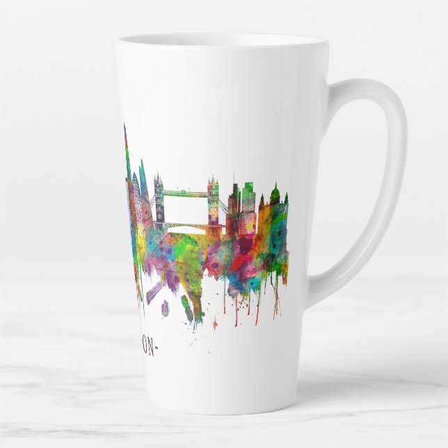 London England Skyline Milchtasse (Rechts)