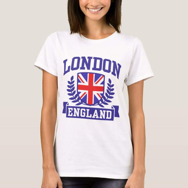 London England T-Shirt (Vorderseite)