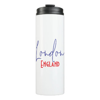 London, England, UK Reiseandenken Geschenk Thermosbecher