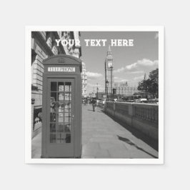 London England Vereinigtes Königreich Big Ben UK N Serviette