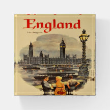 London England Vintag Style Big Ben 