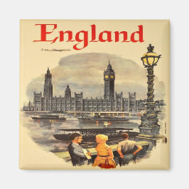 London England Vintag Style Big Ben Magnet