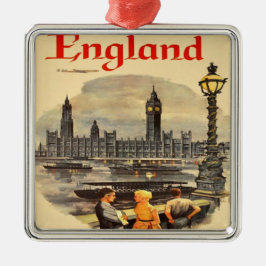 London England Vintag Style Big Ben Ornament Aus Metall
