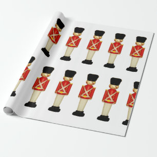 London England Weihnachtswrapping Paper Geschenkpapier