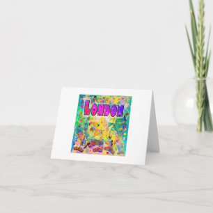 London Epoch Hour Greeting Card Karte