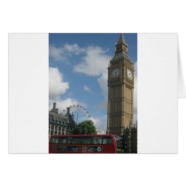 London Eye & Big Ben (Vorderseite (Horizontal))