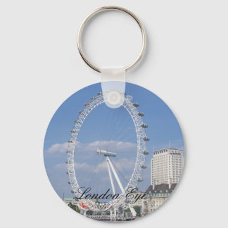 London Eye Button Schlüsselanhänger