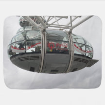 London Eye Cabin Baby Blanket