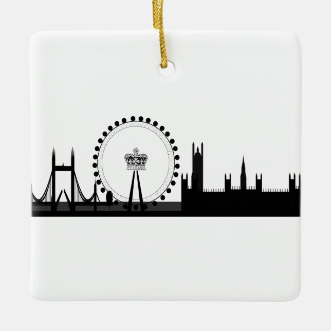 London Eye Decoration Ornament (Vorderseite)
